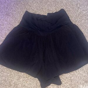 Aerie Black High-Waist Women's Shorts